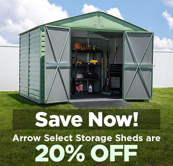 Select Steel Storage 20 Percent Off