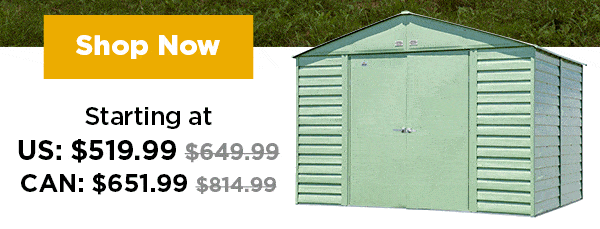 Shop Select Storage Shed Now