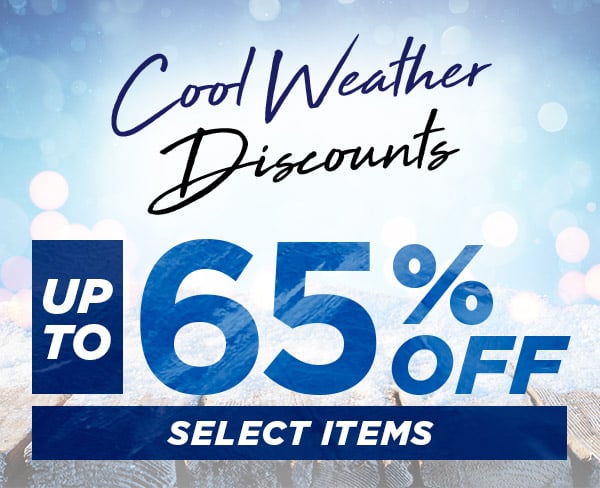 Cool Weather Discounts