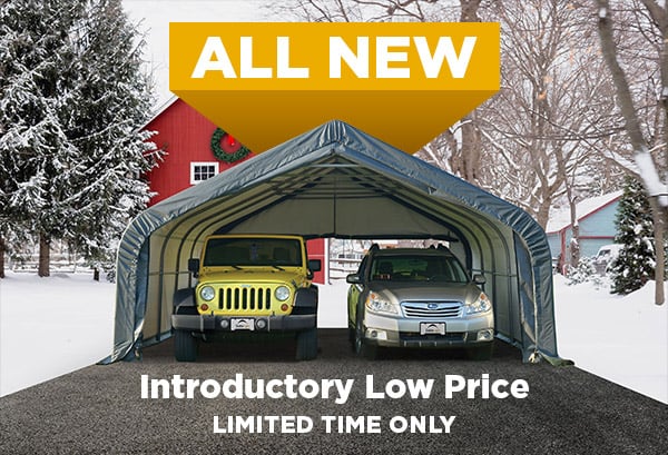 All New Low Price Double Garage-in-a-Box