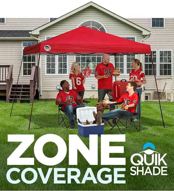 Zone Coverage Quik Shade