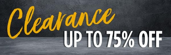 Clearance Up to 75 Percent Off