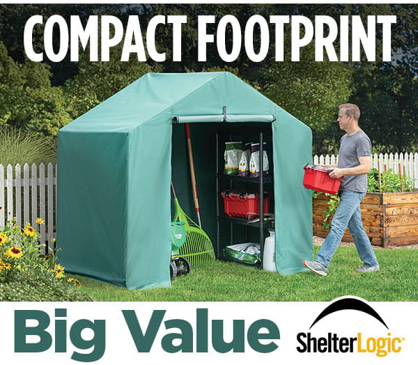 Compact Footprint Big Value ShelterLogic