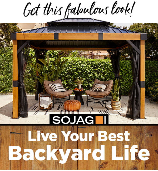 Get this fabulous look! Live Your Best Backyard Life.