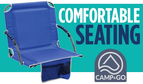 Comfortable Seating with Camp and Go