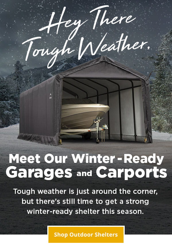 Shop Winter-Ready Garages and Carports